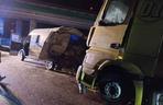 Zambrów. Tragiczny wypadek na S8. Dwie osoby nie żyją. 5 jest rannych Na busa najechała ciężarówka