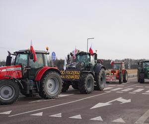 Protest rolników w Podlaskiem. Ciągniki blokują drogi w całym województwie! 