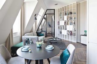 Salon, jadalnia, poddasze