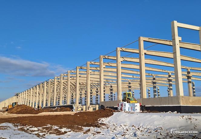Budowa nowej hali  w Krzepicach