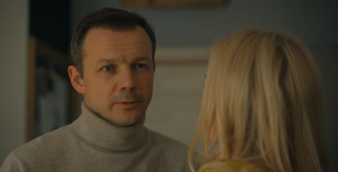 	Barwy szczęścia odc. 3199. Bruno (Lesław Żurek), Karolina (Marta Dąbrowska)