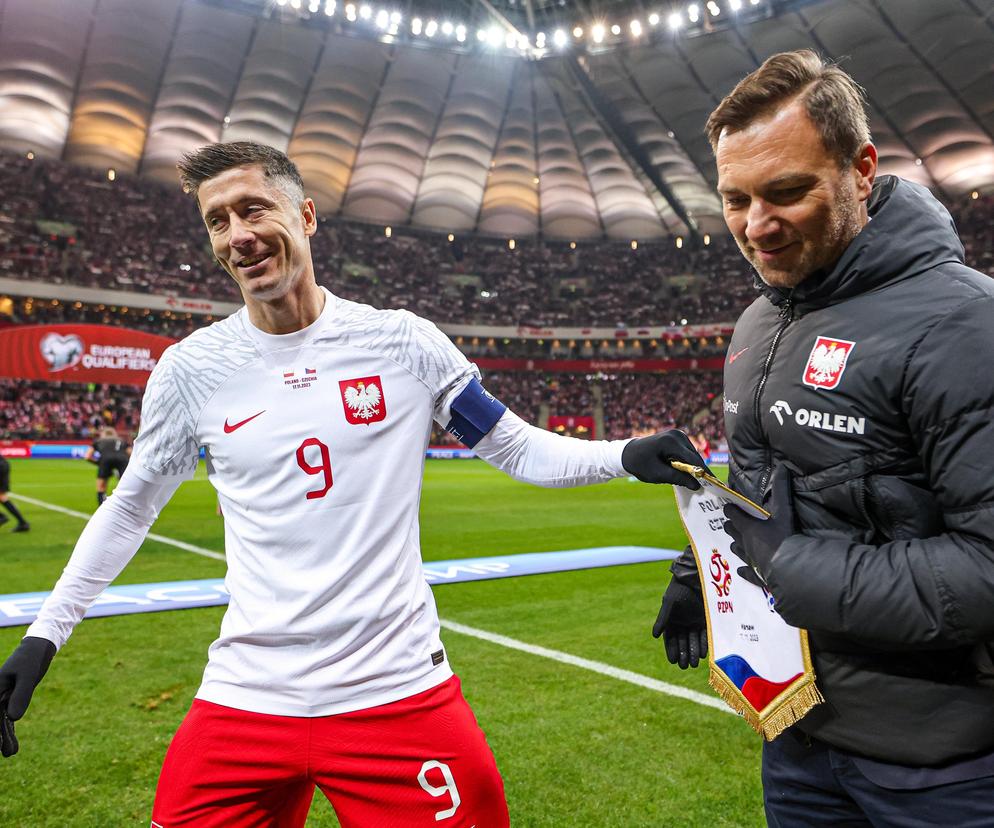 Robert Lewandowski i Jakub Kwiatkowski