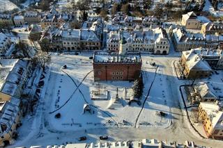 Sandomierz w zimowej szacie! Królewskie miasto wygląda przepięknie