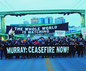 Paraliżują Amerykę dla pokoju