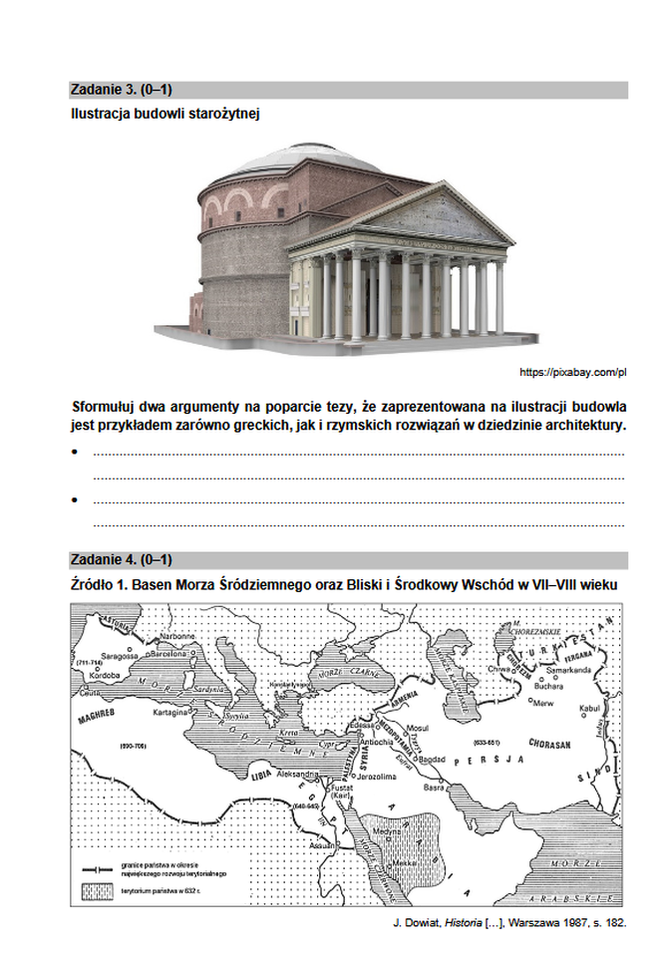 Matura 2021 historia rozszerzona  - arkusz PDF