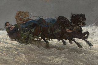 Powrót z balu, 1879, Muzeum Śląskie w Katowicach