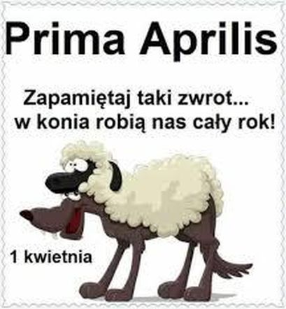Kartki i grafiki na Prima Aprilis 2026. Pobierz za darmo i świętuj 1 kwietnia z humorem!