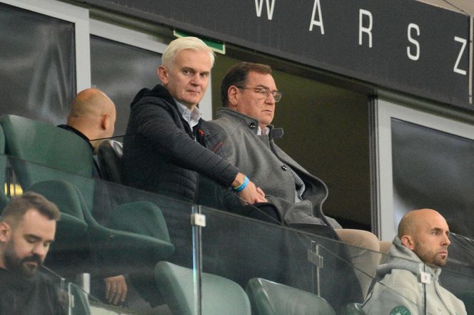 Jan Urban i Jacek Magiera przyłapani na Legii