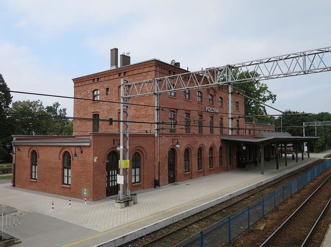 Dworzec w Pszczynie