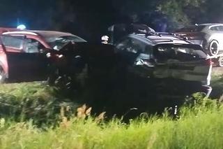 Straszny nocny wypadek w okolicy Korycina. Kobieta trafiła do szpitala [ZDJĘCIA]