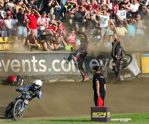 GP Polski w Gorzowie: Zderzenie Martina Vaculika i Kaia Huckenbecka