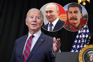 Biden nie wytrzymał. Porównał Putina do Stalina!
