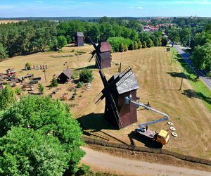 Remont wiatraków w Osiecznej 