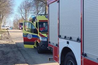 Kobieta spadła z balkonu