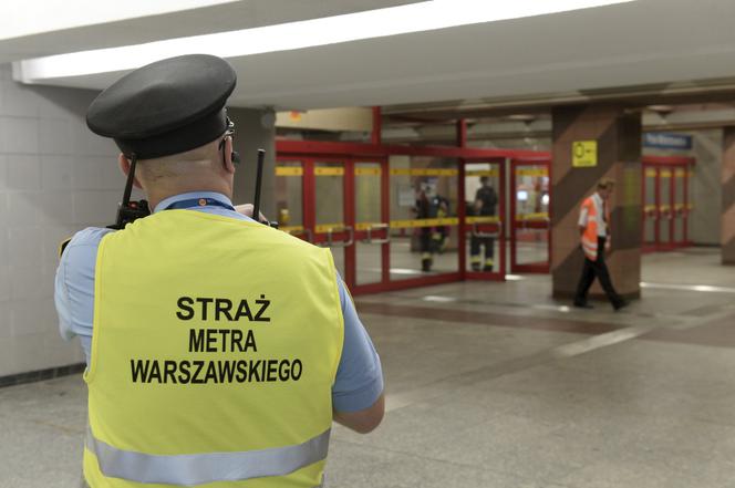 Wypadek na stacji metra Pole Mokotowskie