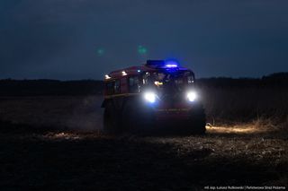 Pożar w Biebrzańskim Parku Narodowym