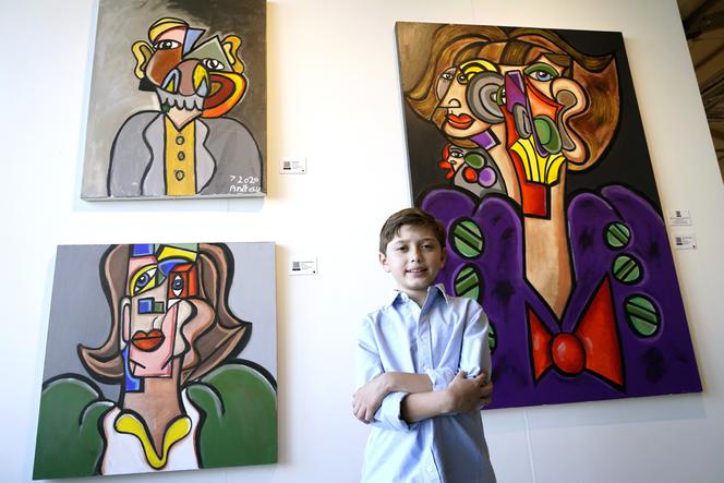 10-latek z niebywałym talentem malarskim. Jego dzieła sztuki kupują gwiazdy 