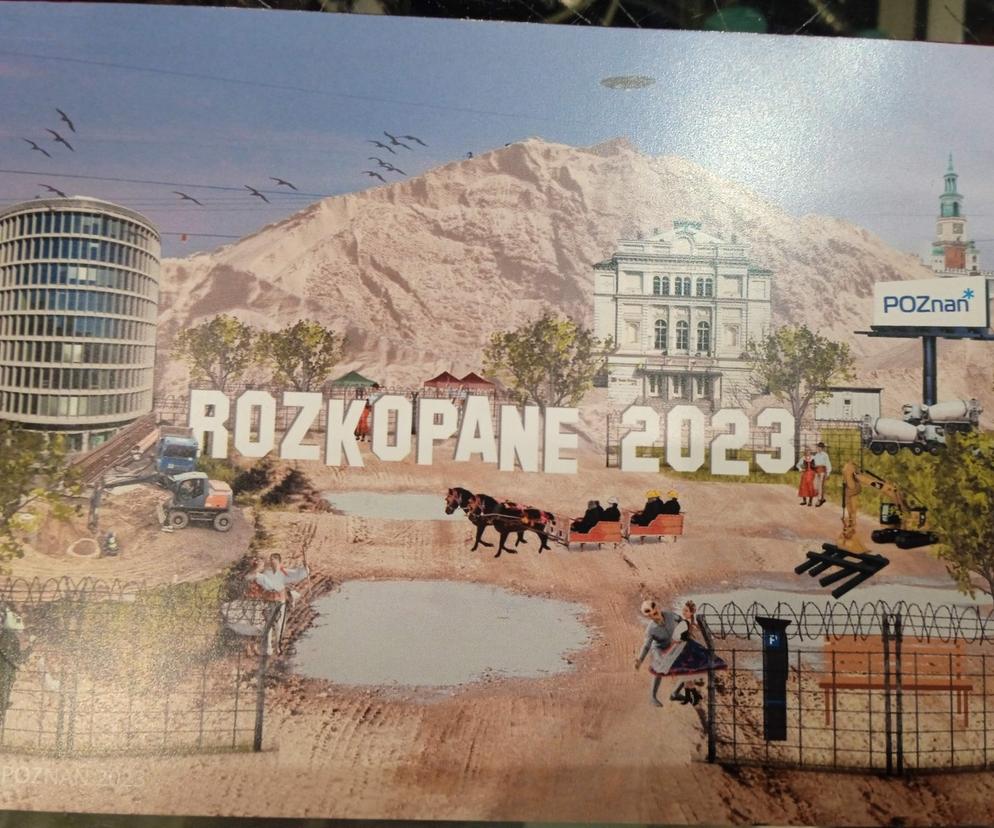 Rozkopane 2023 - pocztówka z Poznania