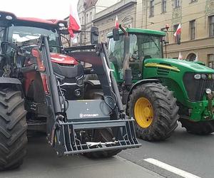 Protest rolników w Bydgoszczy