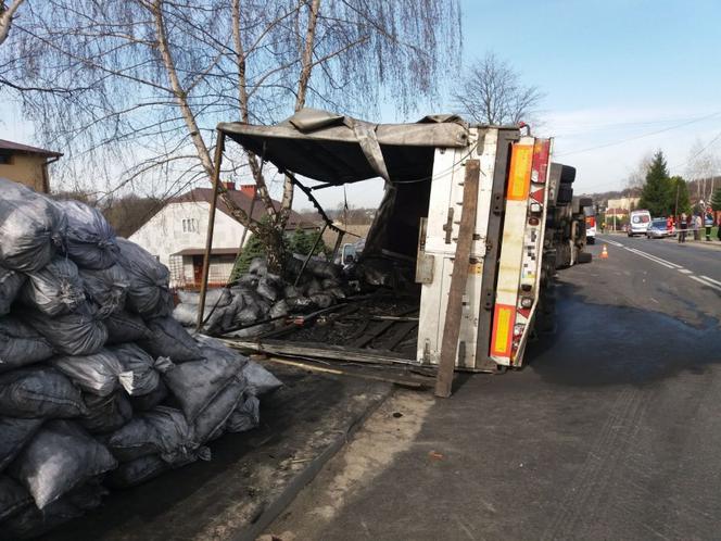 Wypadek w Skołyszynie na Podkarpaciu