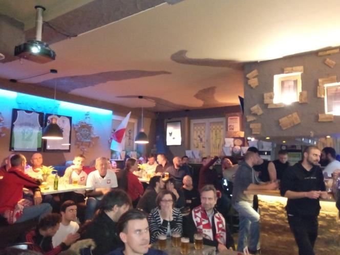 Mecz Polska-Argentyna oglądany w Poznaniu