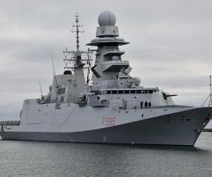 Włoskie fregaty wspomagają naszą Marynarkę Wojenną. Na pokładzie… żaglowca Amerigo Vespuci (GALERIA)