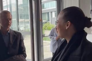 M jak miłość na planie. Magda (Anna Mucha), Andrzej (Krystian Wieczorek)