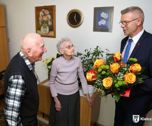 Helena i Tadeusz Zielińscy z Kielc przeżyli razem 70 lat