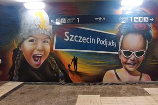 Tunel na stacji w Szczecinie Podjuchach