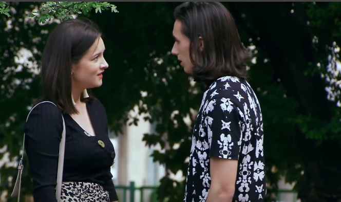 Na Wspólnej, odc. 3345: Janek (Bartłomiej Kraszewski), Kasia (Julia Chatys)