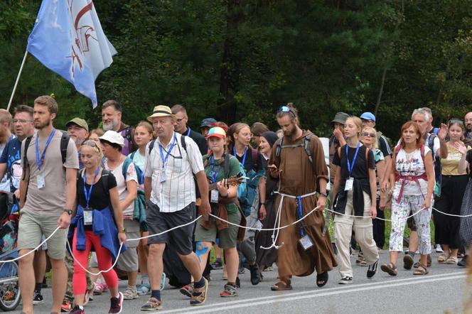 Siódmy dzień Lubelskiej Pieszej Pielgrzymki na Jasną Górę 2024