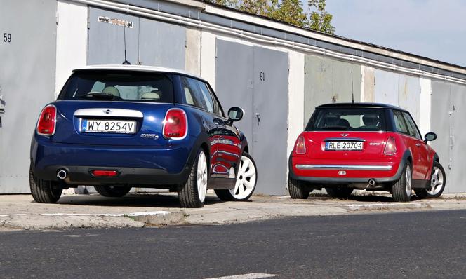 MINI Cooper 2014 r. vs. MINI Cooper 2003 r.