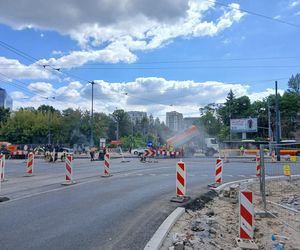 Przebudowa skrzyżowania Młynarskiej z Wolską i aleją „Solidarności” w Warszawie