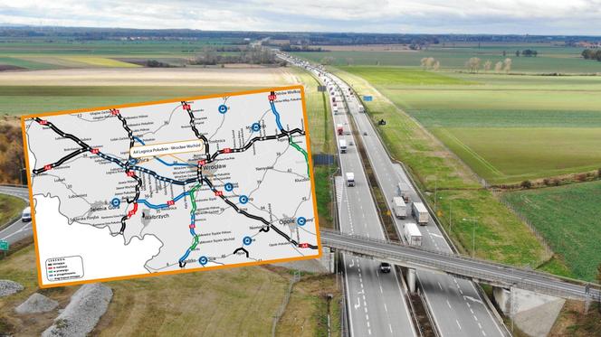 Autostrada A4 z Wrocławia do Legnicy zostanie poszerzona. Nowej drogi nie będzie 