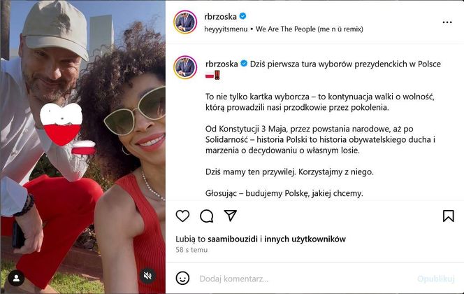Wybory 2025: Rafał Brzoska i Omenaa Mensah