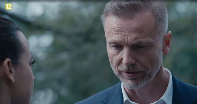 M jak miłość odc. 1872 po wakacjach. Magda (Anna Mucha), Andrzej Budzyński (Krystian Wieczorek)