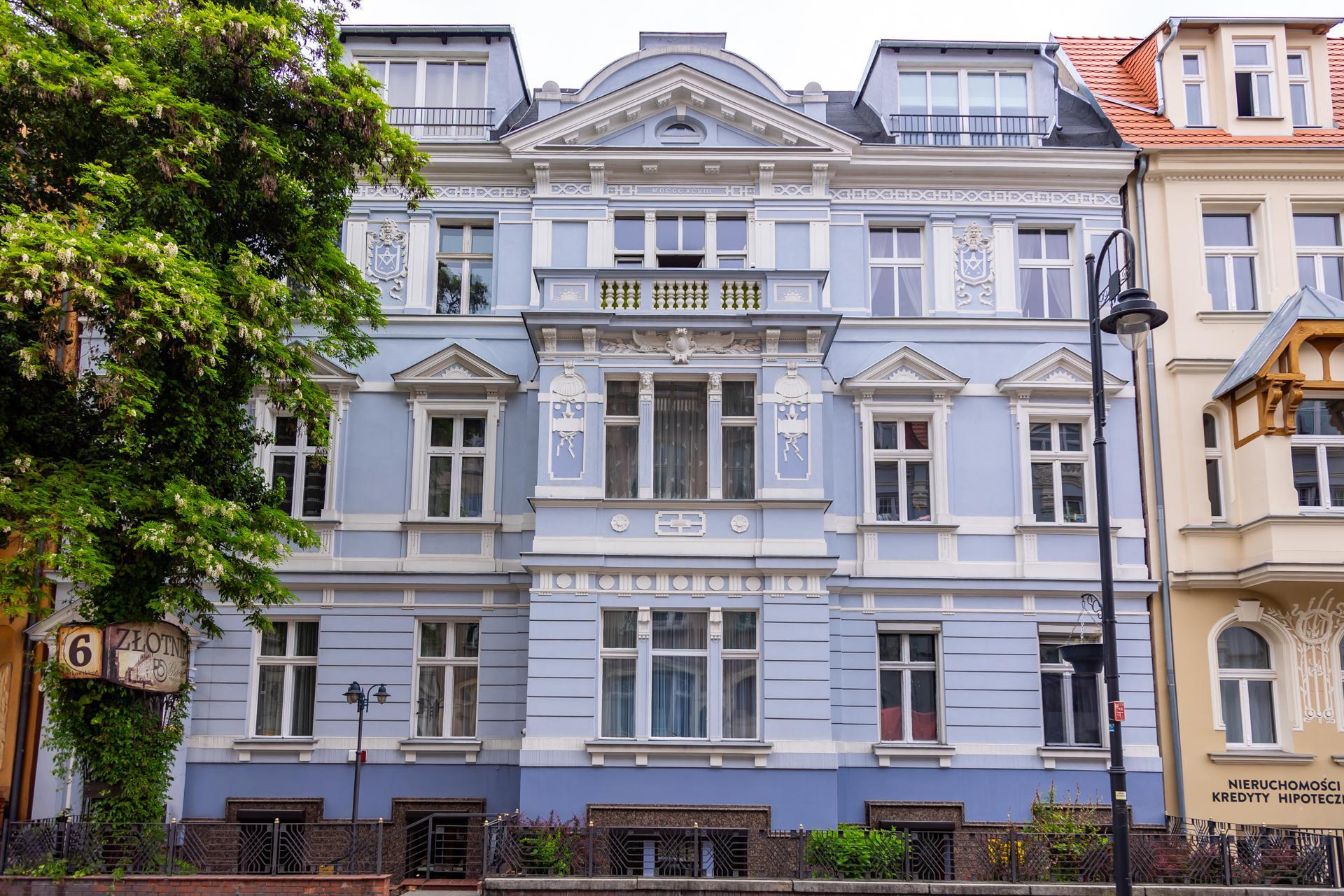 Kamienice przy ulicy Cieszkowskiego w Bydgoszczy