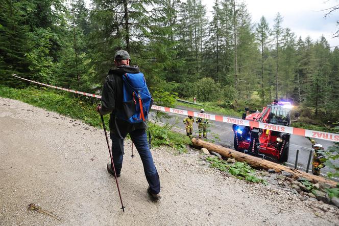 Podtopione szlaki górskie w Tatrach