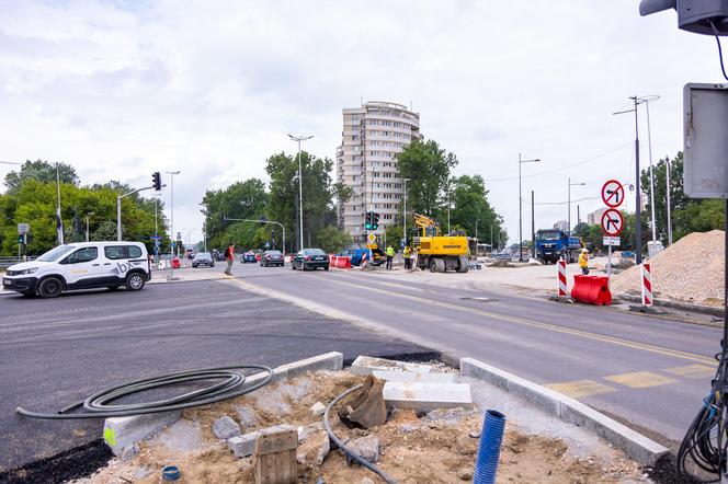 Budowa tramwaju do Wilanowa w Warszawie