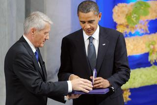 Thorbjoern Jagland i Barack Obama