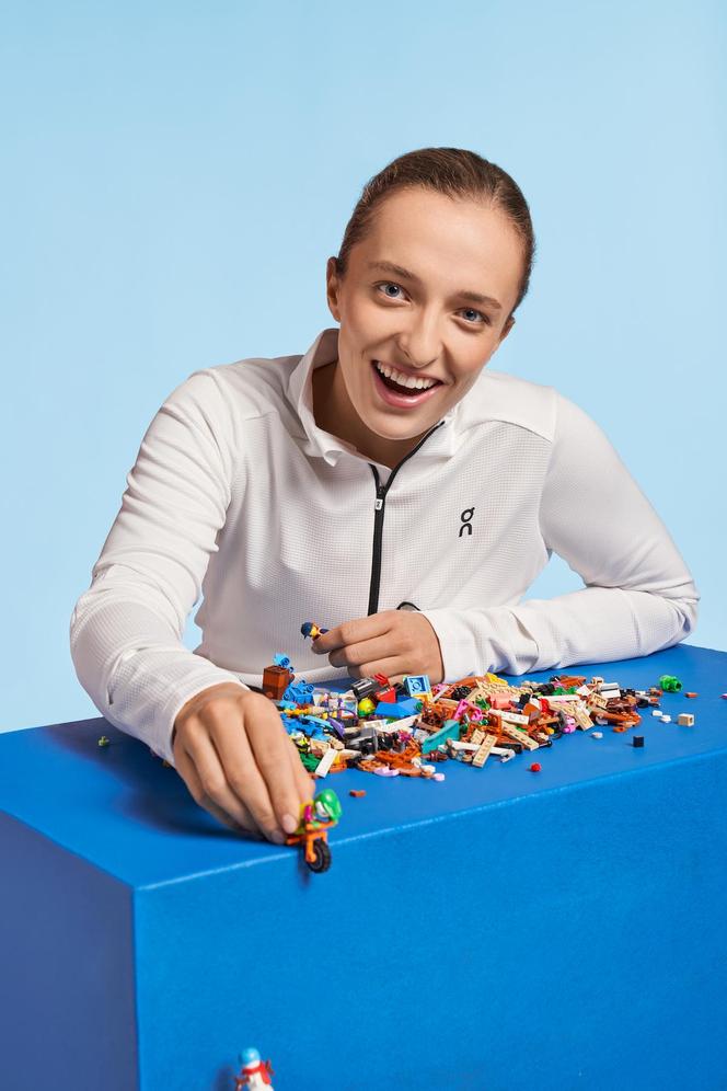 Iga Świątek została ambasadorką LEGO w Polsce