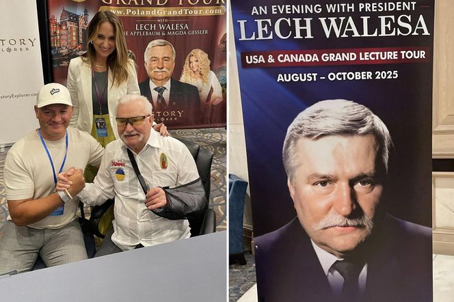 Tłumy na spotkaniu z Lechem Wałęsą w Chicago. „Dla nas wciąż jest legendą”