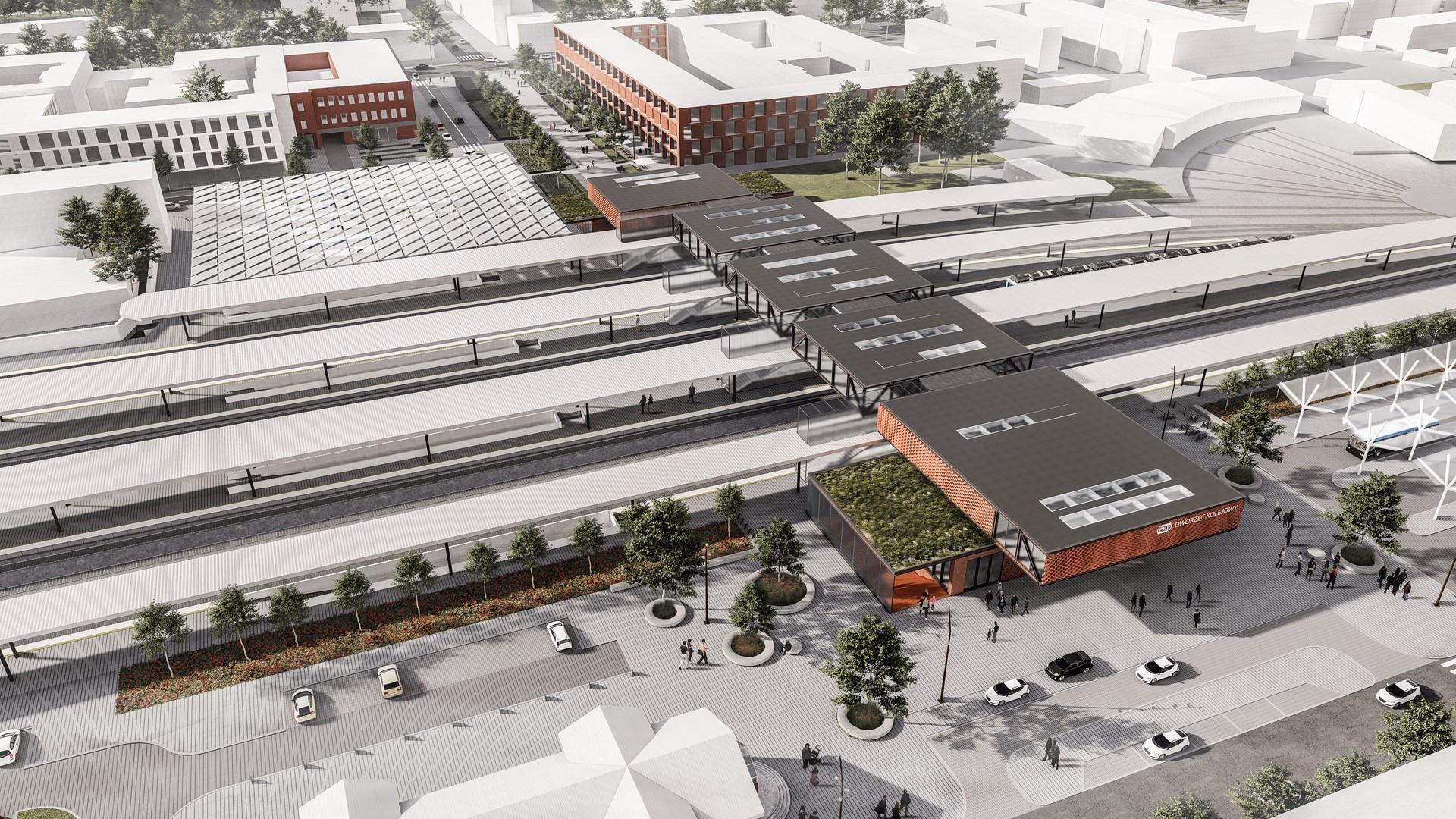 Nowy dworzec Częstochowa Główna