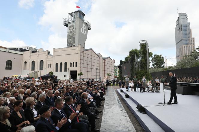 Spotkanie Andrzeja Dudy i Rafała Trzaskowskiego z powstańcami warszawskimi