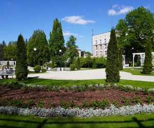 Różanka w Parku Planty po remoncie