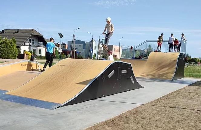 Skatepark na Gronowie w Lesznie 