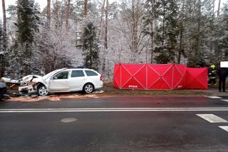 Tragiczny wypadek pod Lesznem, nie żyje roczne dziecko