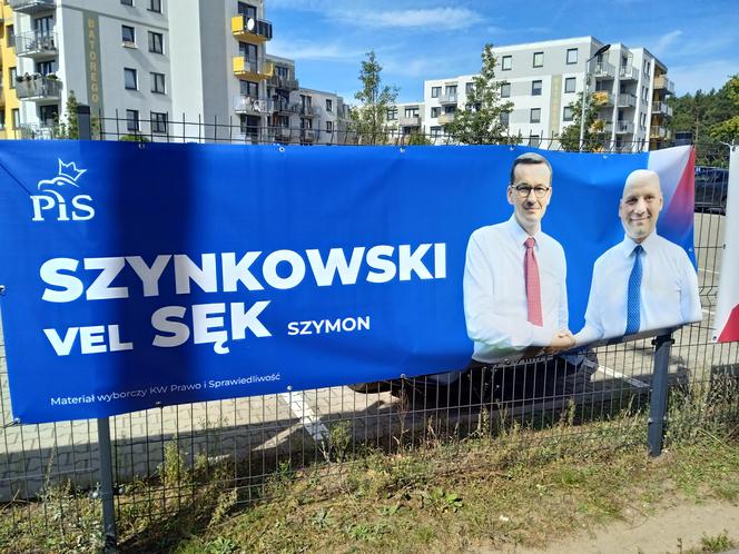 Banery wyborcze w Poznaniu