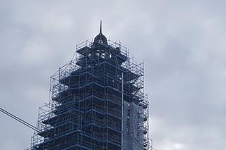 Wieża gorzowskiej katedry nabiera kształtów [ZDJĘCIA]