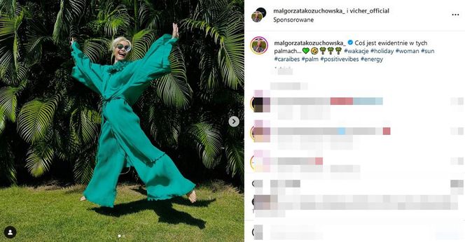 Małgorzata Kożuchowska pokazuje zgrabne ciało w bikini. Co za figura!